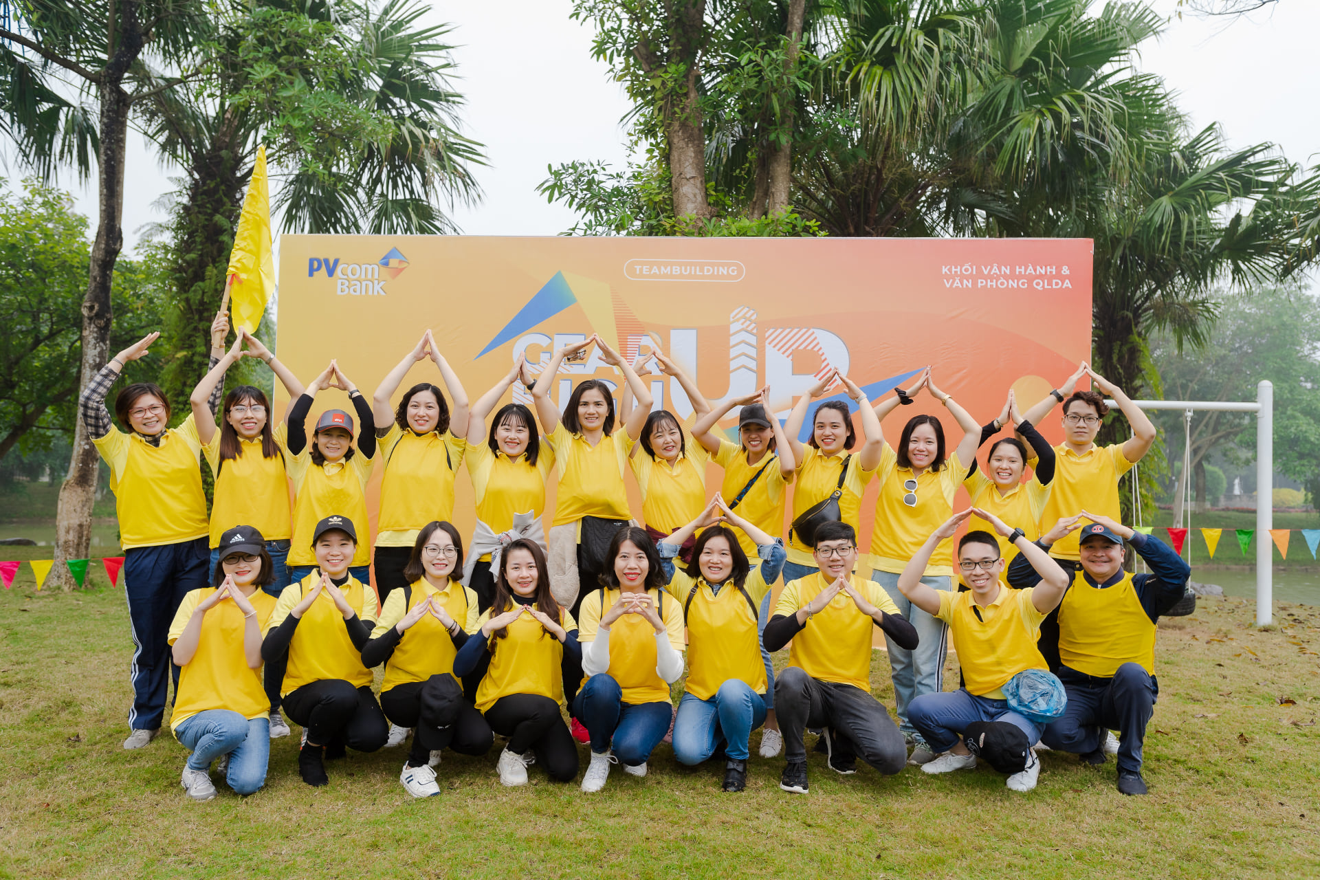 Tổ chức Team buidling High up - Gear up - PVcombank | Tại Xanh Villas | Hanoiteambuilding