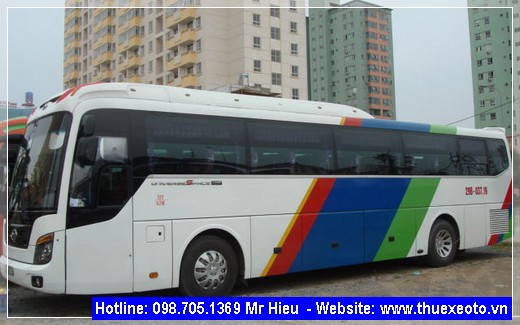 Thuê xe du lịch 45 chỗ tại Hà Nội
